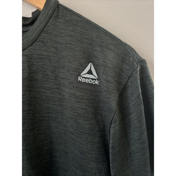 Reebok Men’s Dark Green Athletic T-Shirt Size Small Workout Training Tee - Picture 7 of 7